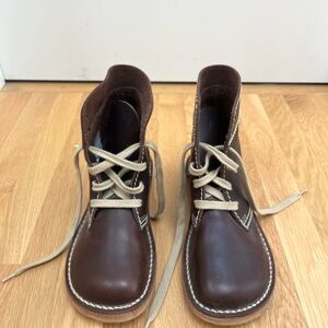 Duckfeet Brown Leather Ankle Boots